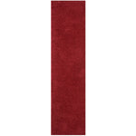 Myshaggy Solid Red Rug - Bargainia.com - 