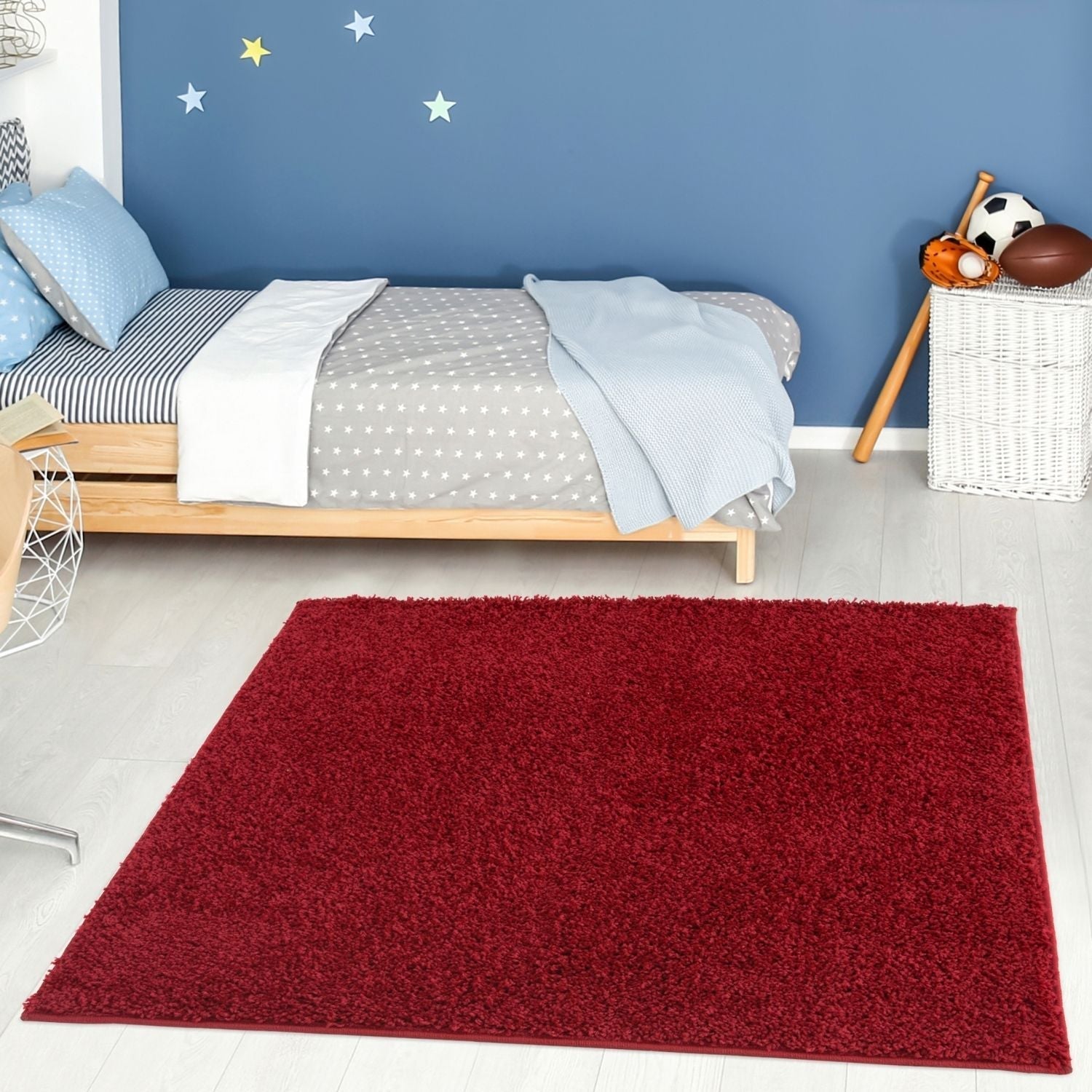 Myshaggy Solid Red Rug - Bargainia.com - 5060912231133 - 2820