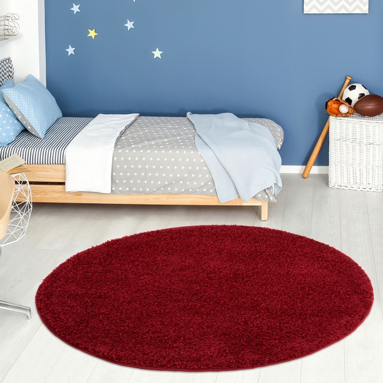 Myshaggy Solid Red Rug - Bargainia.com - 5060912231140 - 2821