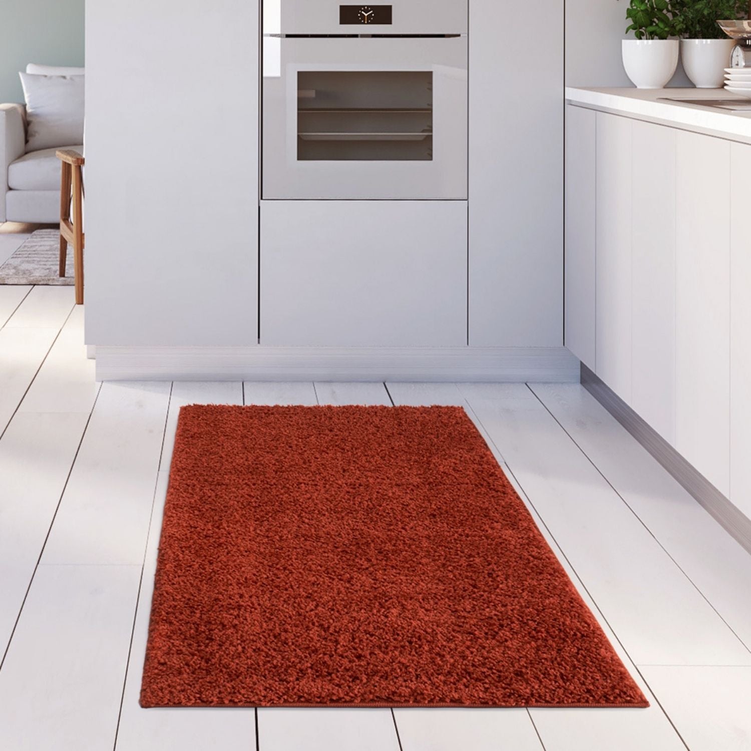 Myshaggy Solid Terra Rug - Bargainia.com - 