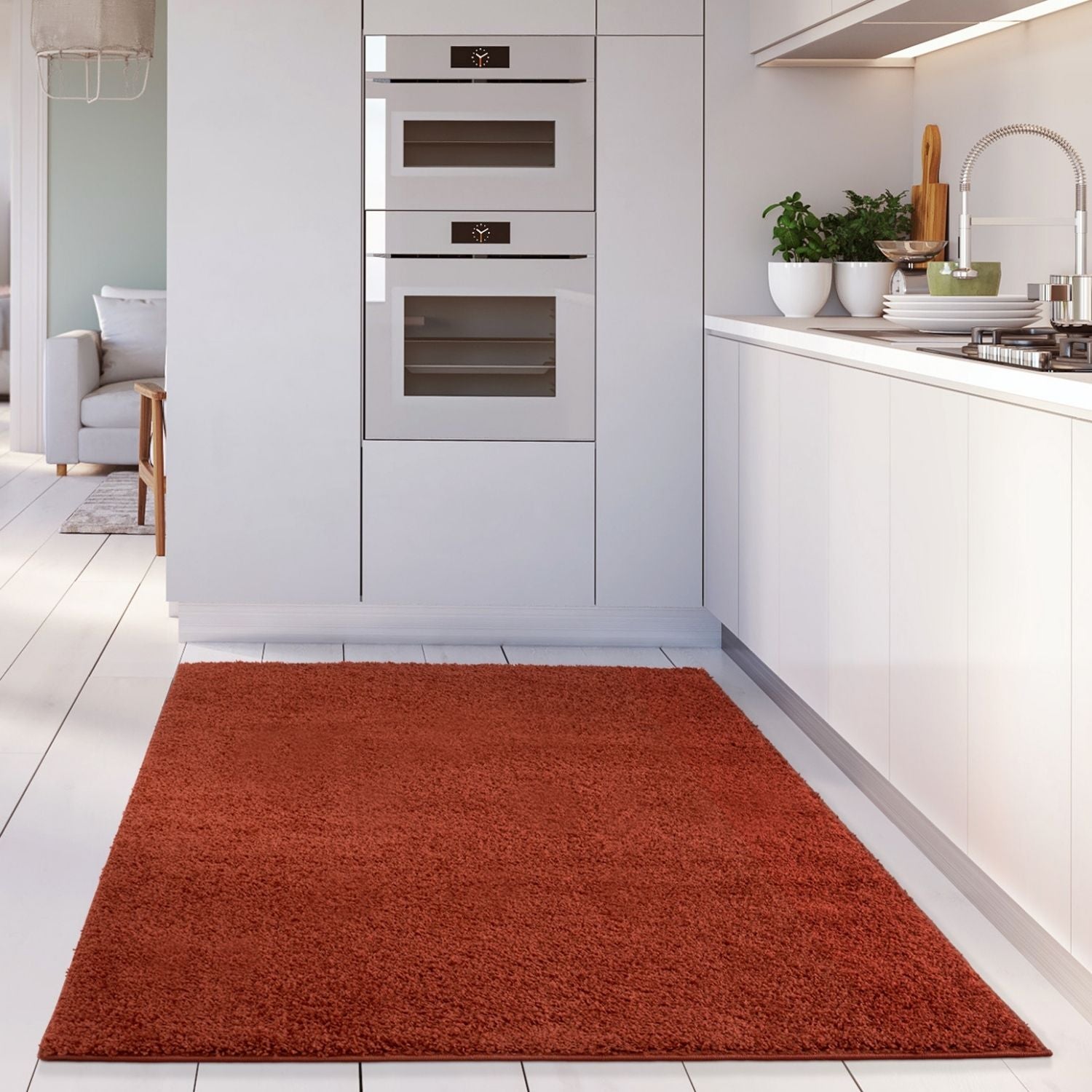Myshaggy Solid Terra Rug - Bargainia.com - 