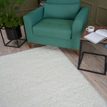 Myshaggy Solid White Rug - Bargainia.com - 