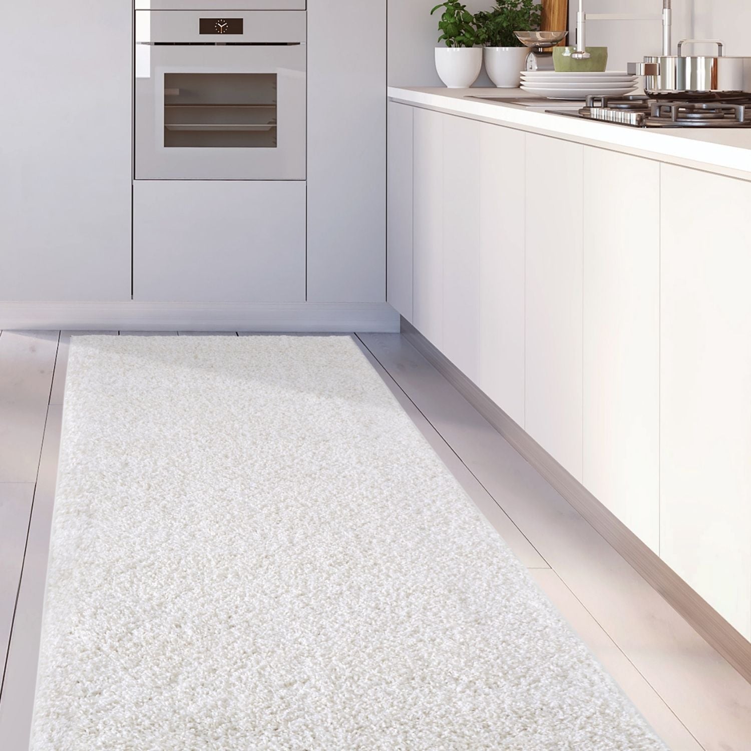 Myshaggy Solid White Rug - Bargainia.com - 5060912230426 - 2749