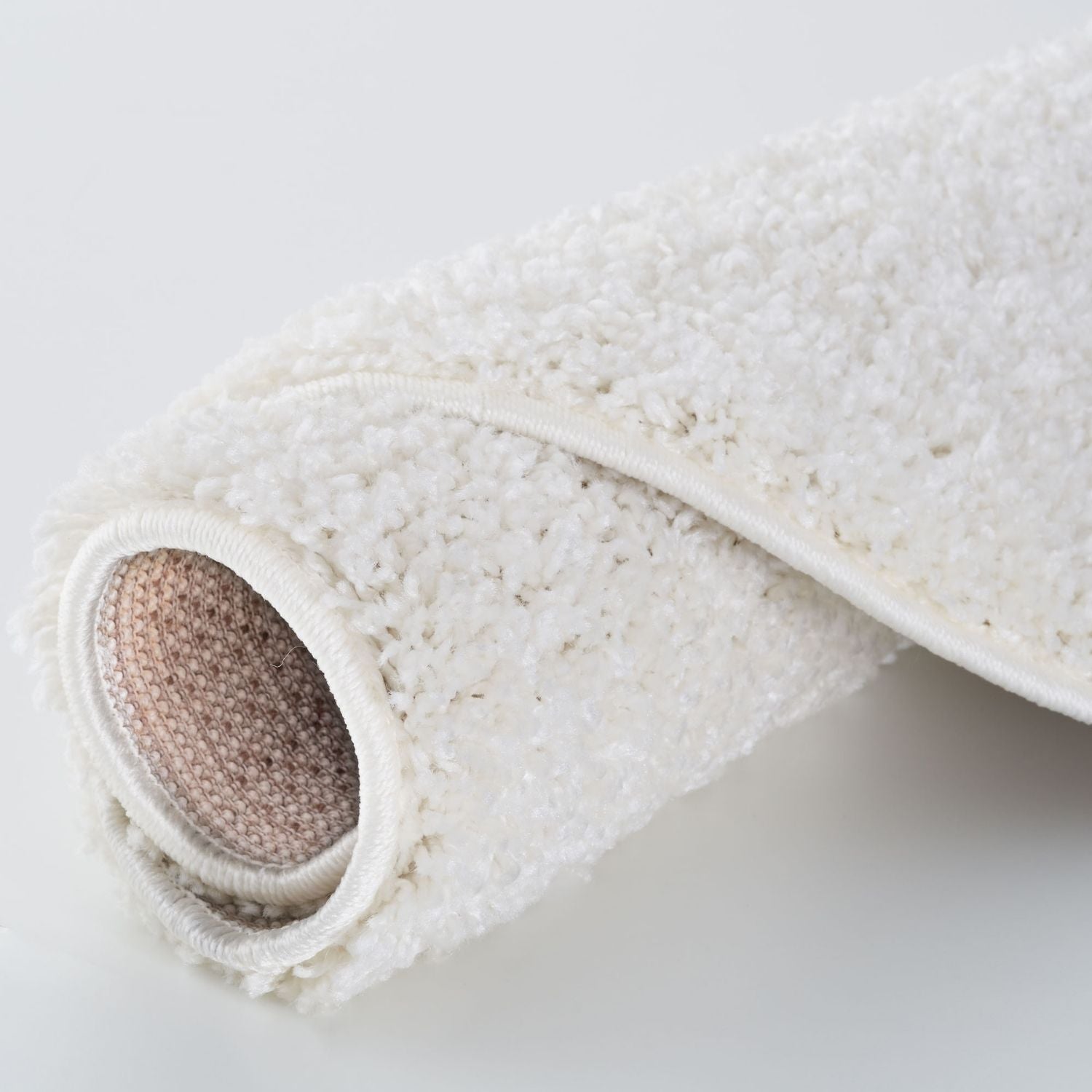 Myshaggy Solid White Rug - Bargainia.com - 