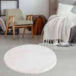 Myshaggy Solid White Rug - Bargainia.com - 