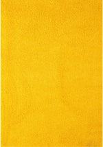 Myshaggy Solid Yellow Rug - Bargainia.com - 