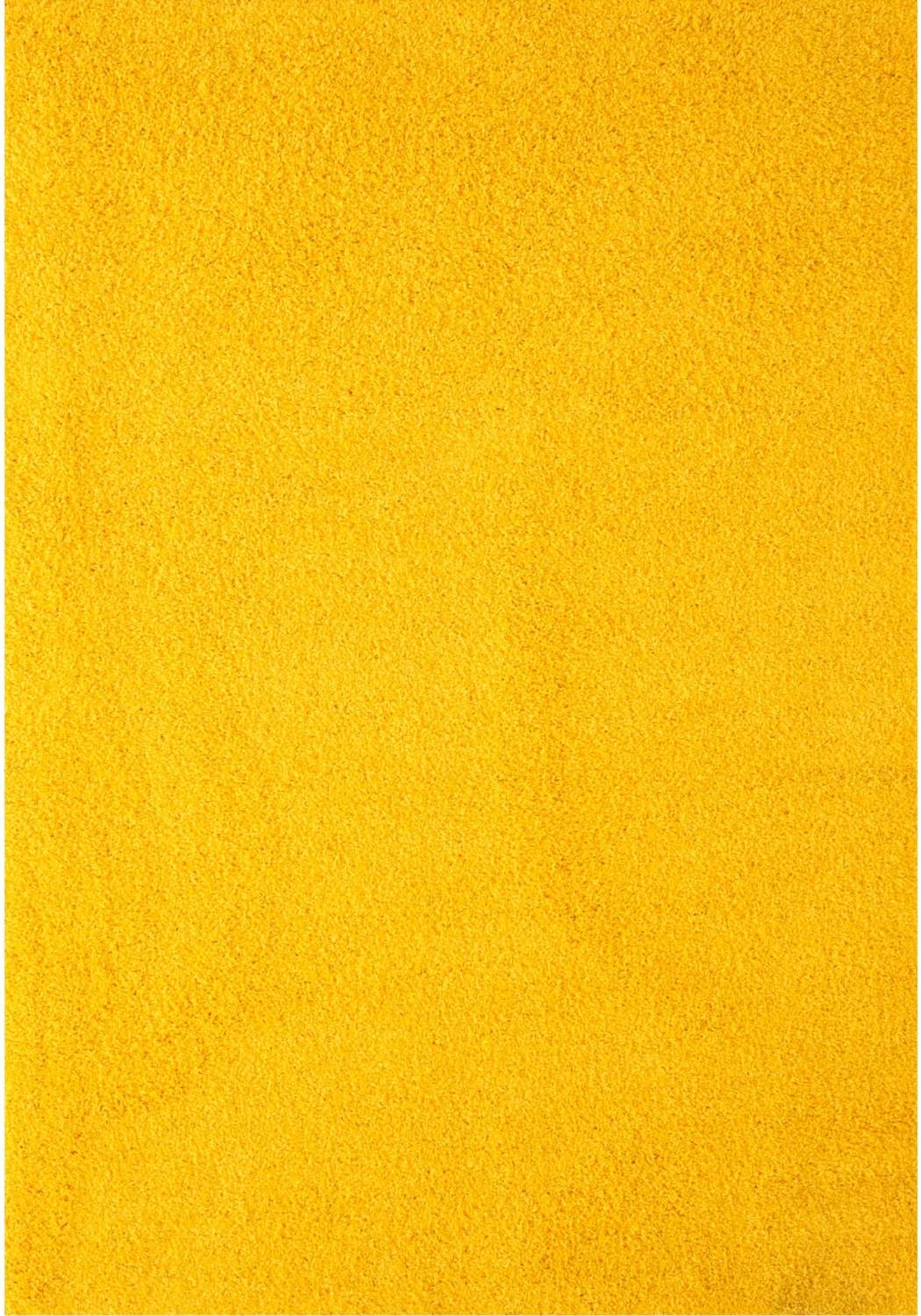 Myshaggy Solid Yellow Rug - Bargainia.com - 5060912231003 - 2807