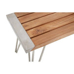 Nandri Slatted Teak Wood Bench - Bargainia.com - 5018705429625