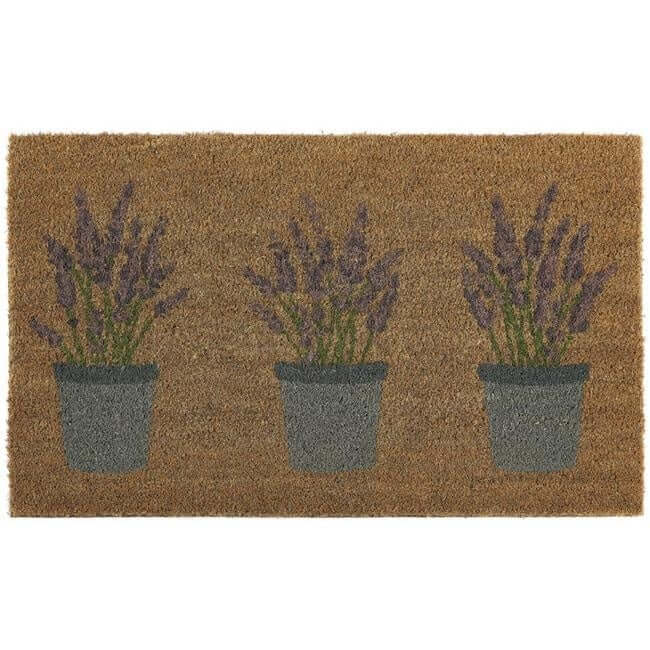 Natural Coir Doormats 45x75 cm - Bargainia.com - 5026134531765 - MMCOPN_LAVEND_045X075
