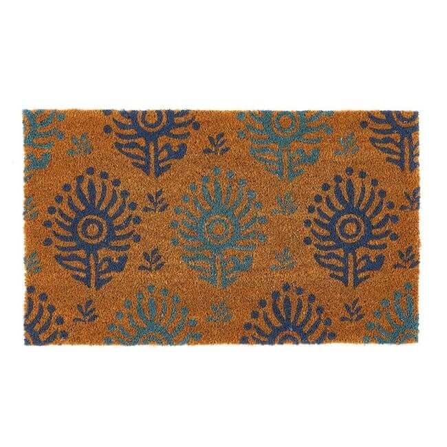 Natural Coir Doormats 45x75 cm - Bargainia.com - 5026134610972 - MMCOIR_IKBLUE_045X075