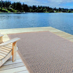 Nature Outdoor Rug Blue | 5100B - Bargainia.com - 