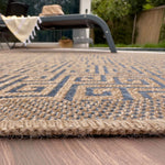 Nature Outdoor Rug Blue | 5100B - Bargainia.com - 