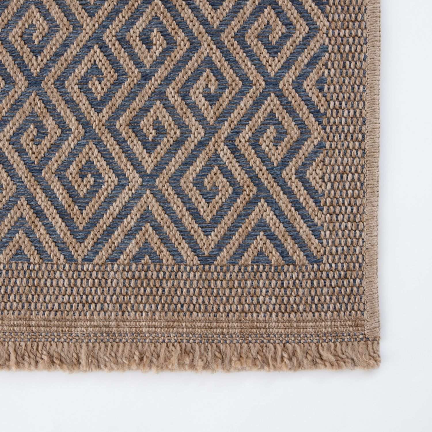 Nature Outdoor Rug Blue | 5100B - Bargainia.com - 