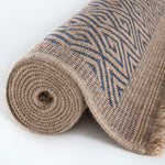 Nature Outdoor Rug Blue | 5100B - Bargainia.com - 
