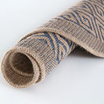 Nature Outdoor Rug Blue | 5100B - Bargainia.com - 