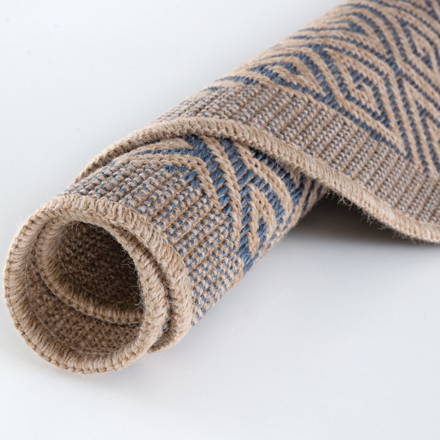 Nature Outdoor Rug Blue | 5100B - Bargainia.com - 