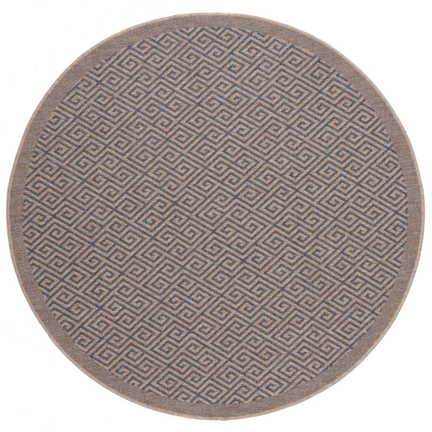 Nature Outdoor Rug Blue | 5100B - Bargainia.com - 