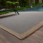 Nature Outdoor Rug Blue | 5200B - Bargainia.com - 