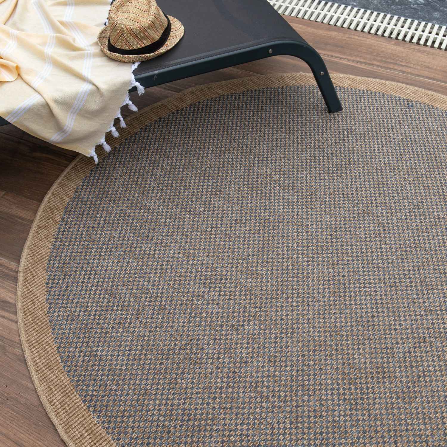 Nature Outdoor Rug Blue | 5200B - Bargainia.com - 5056584507744 - 3422