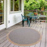 Nature Outdoor Rug Blue | 5200B - Bargainia.com - 