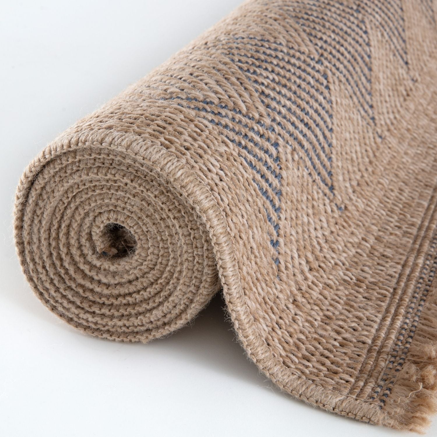 Nature Outdoor Rug Blue | 5300B - Bargainia.com - 