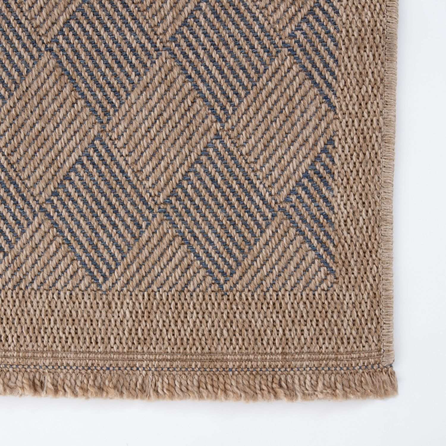 Nature Outdoor Rug Blue | 5300B - Bargainia.com - 
