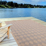 Nature Outdoor Rug Blue | 5300B - Bargainia.com - 