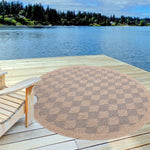 Nature Outdoor Rug Blue | 5300B - Bargainia.com - 