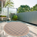 Nature Outdoor Rug Blue | 5300B - Bargainia.com - 