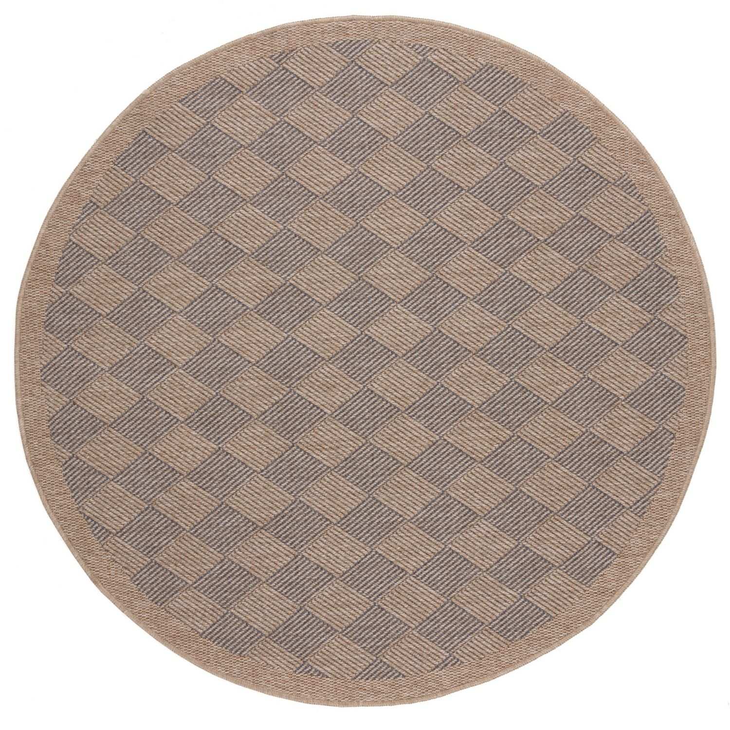 Nature Outdoor Rug Blue | 5300B - Bargainia.com - 