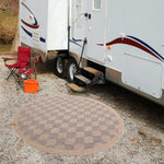 Nature Outdoor Rug Blue | 5300B - Bargainia.com - 