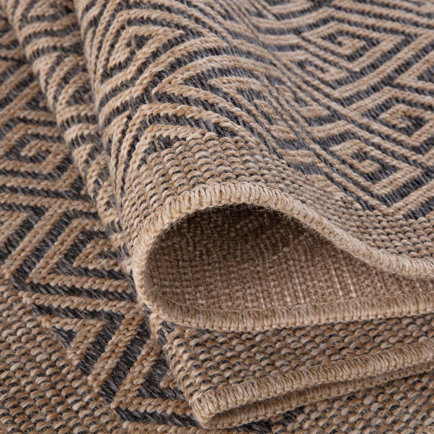 Nature Outdoor Rug Dark Grey | 5100DG - Bargainia.com - 5056584507041 - 3387