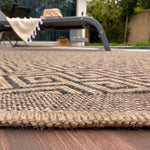 Nature Outdoor Rug Dark Grey | 5100DG - Bargainia.com - 