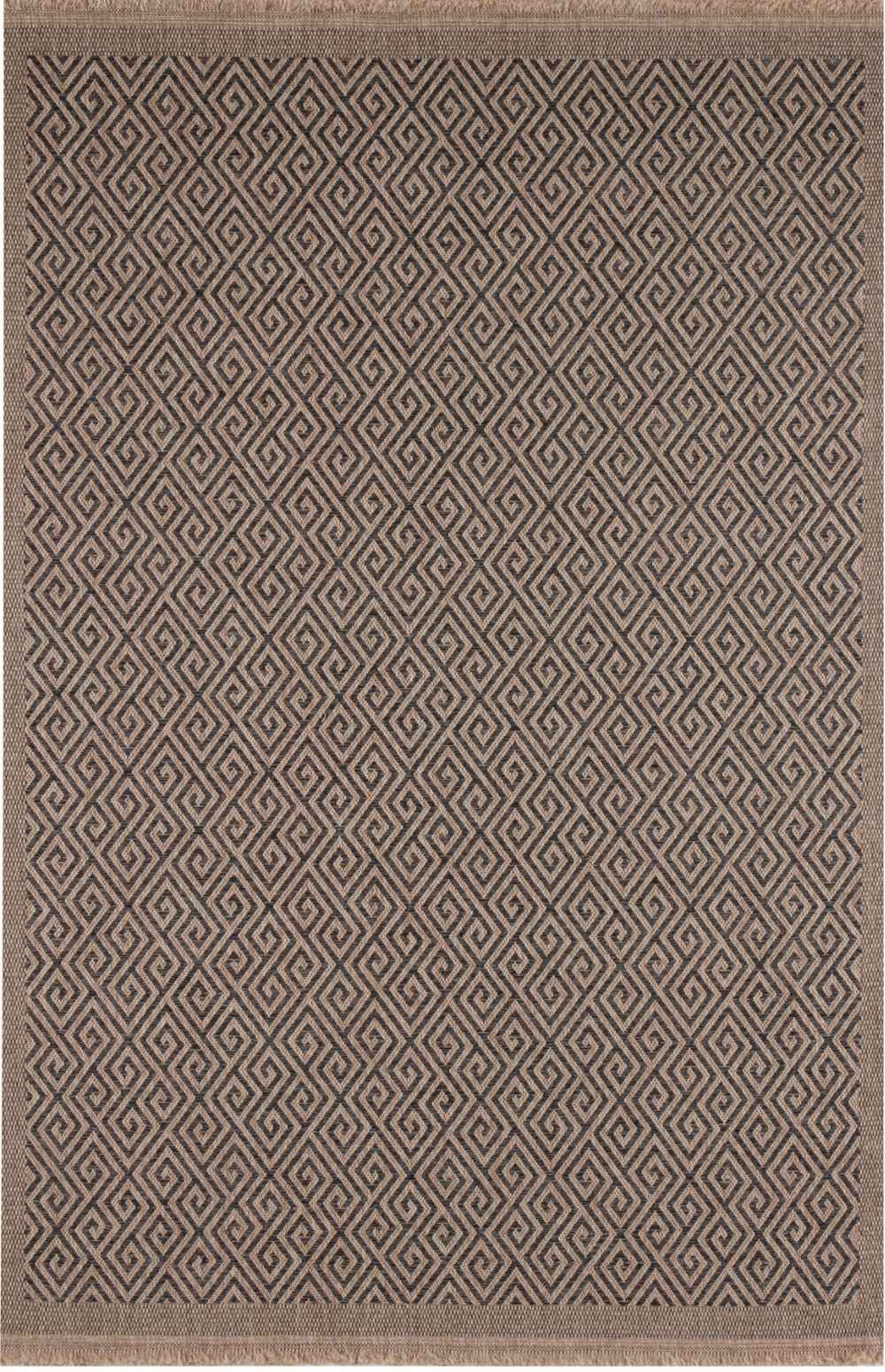 Nature Outdoor Rug Dark Grey | 5100DG - Bargainia.com - 