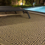 Nature Outdoor Rug Dark Grey | 5100DG - Bargainia.com - 
