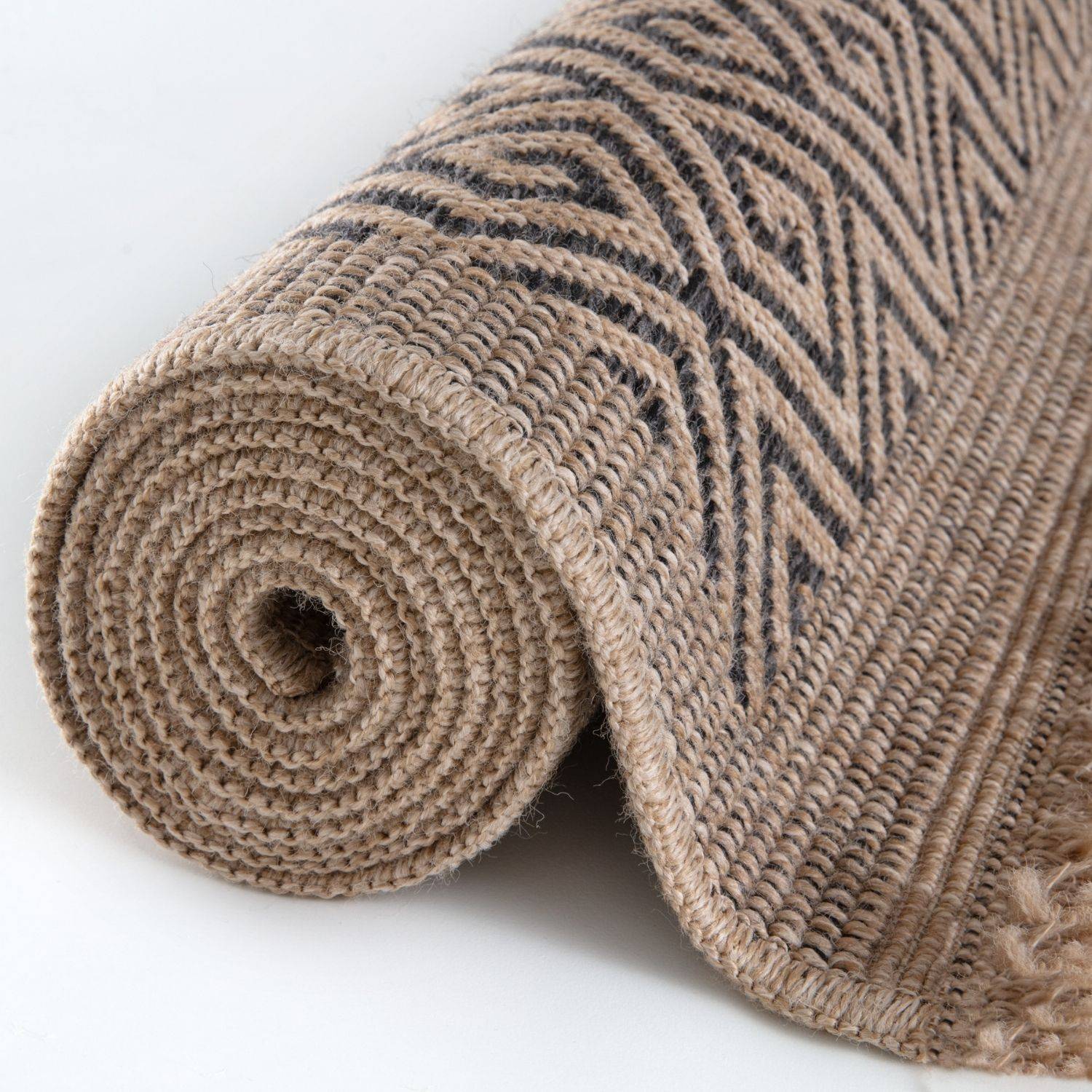 Nature Outdoor Rug Dark Grey | 5100DG - Bargainia.com - 