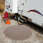 Nature Outdoor Rug Dark Grey | 5100DG - Bargainia.com - 
