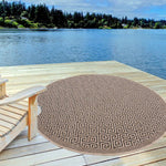 Nature Outdoor Rug Dark Grey | 5100DG - Bargainia.com - 