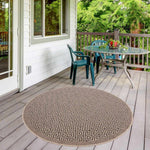 Nature Outdoor Rug Dark Grey | 5100DG - Bargainia.com - 