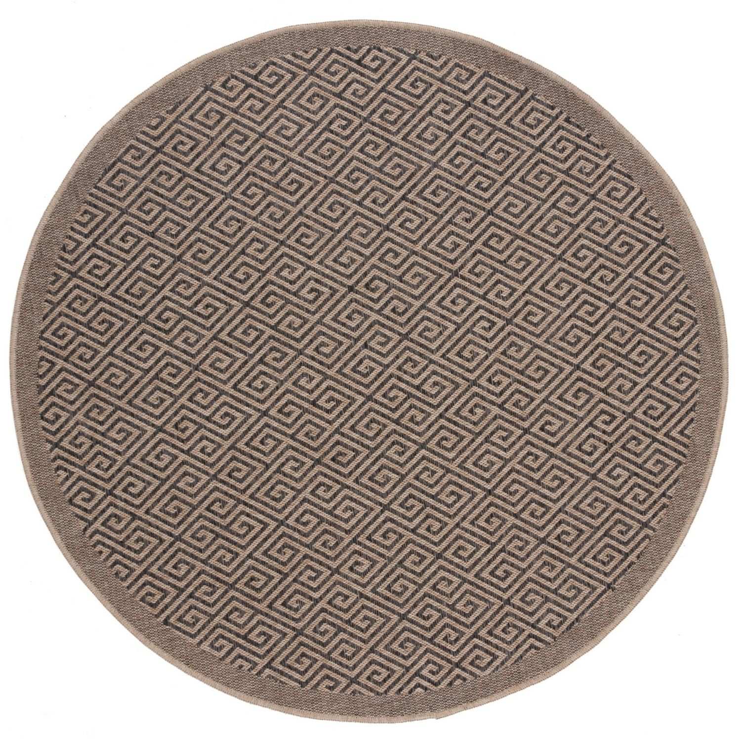 Nature Outdoor Rug Dark Grey | 5100DG - Bargainia.com - 