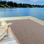 Nature Outdoor Rug Dark Grey | 5200DG - Bargainia.com - 