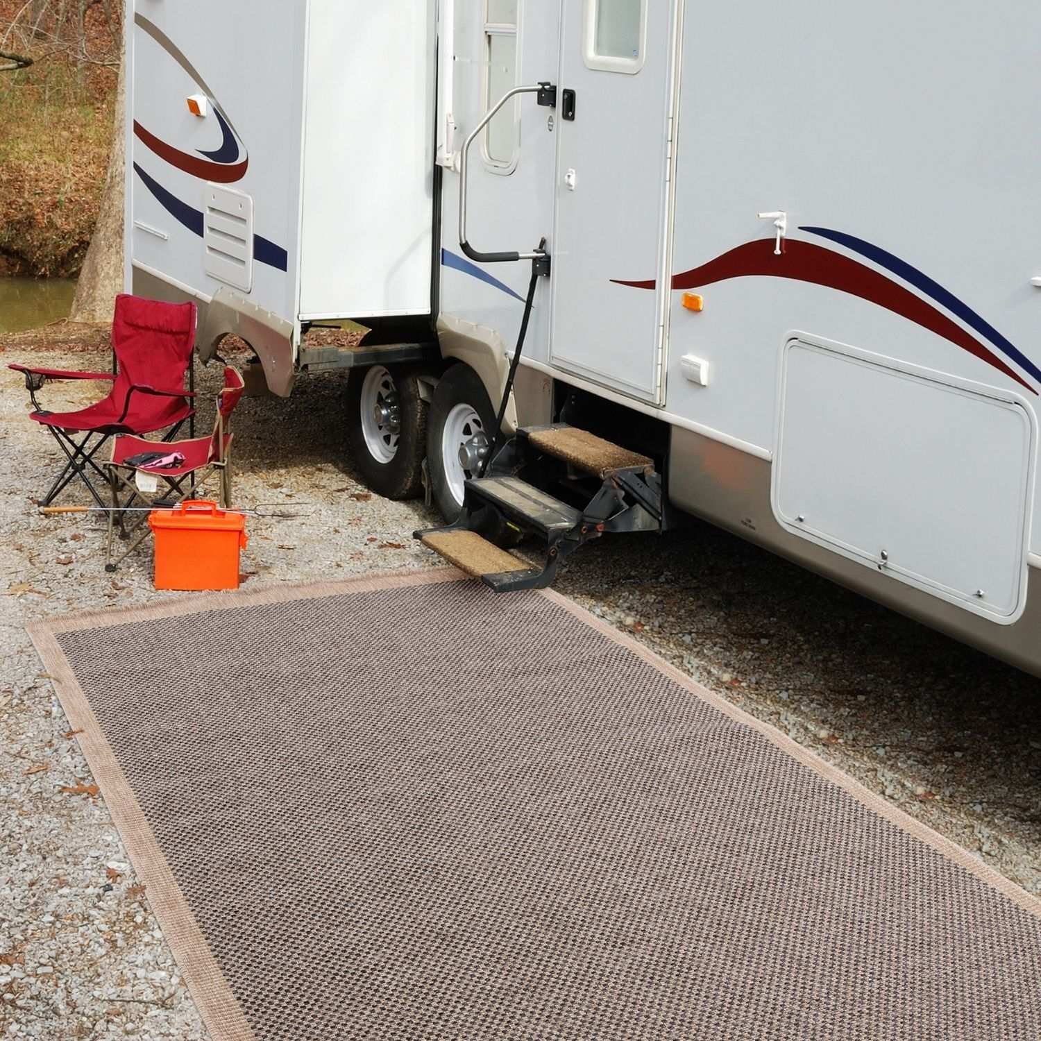 Nature Outdoor Rug Dark Grey | 5200DG - Bargainia.com - 