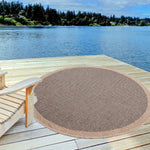 Nature Outdoor Rug Dark Grey | 5200DG - Bargainia.com - 