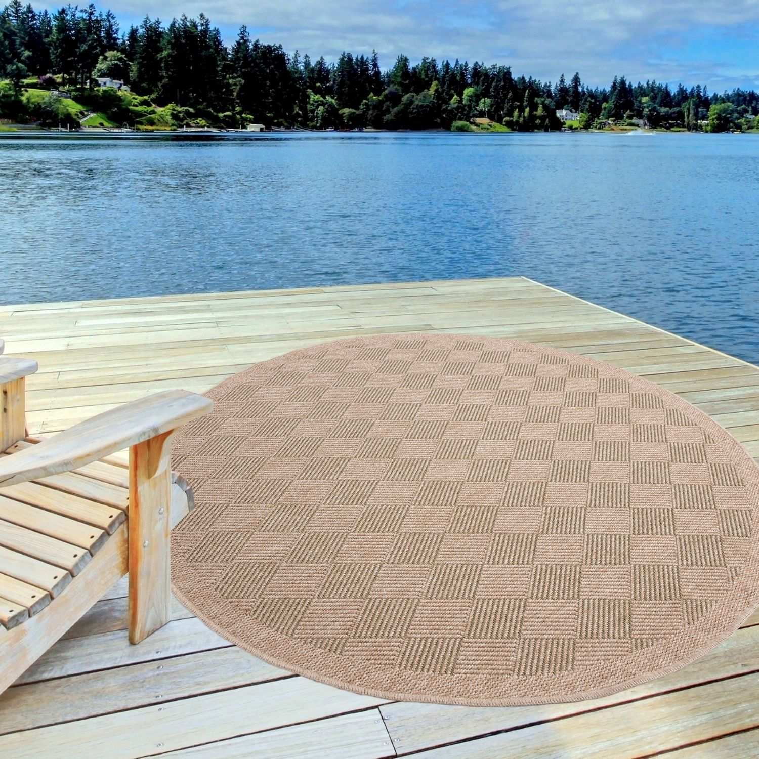 Nature Outdoor Rug Green | 5300G - Bargainia.com - 