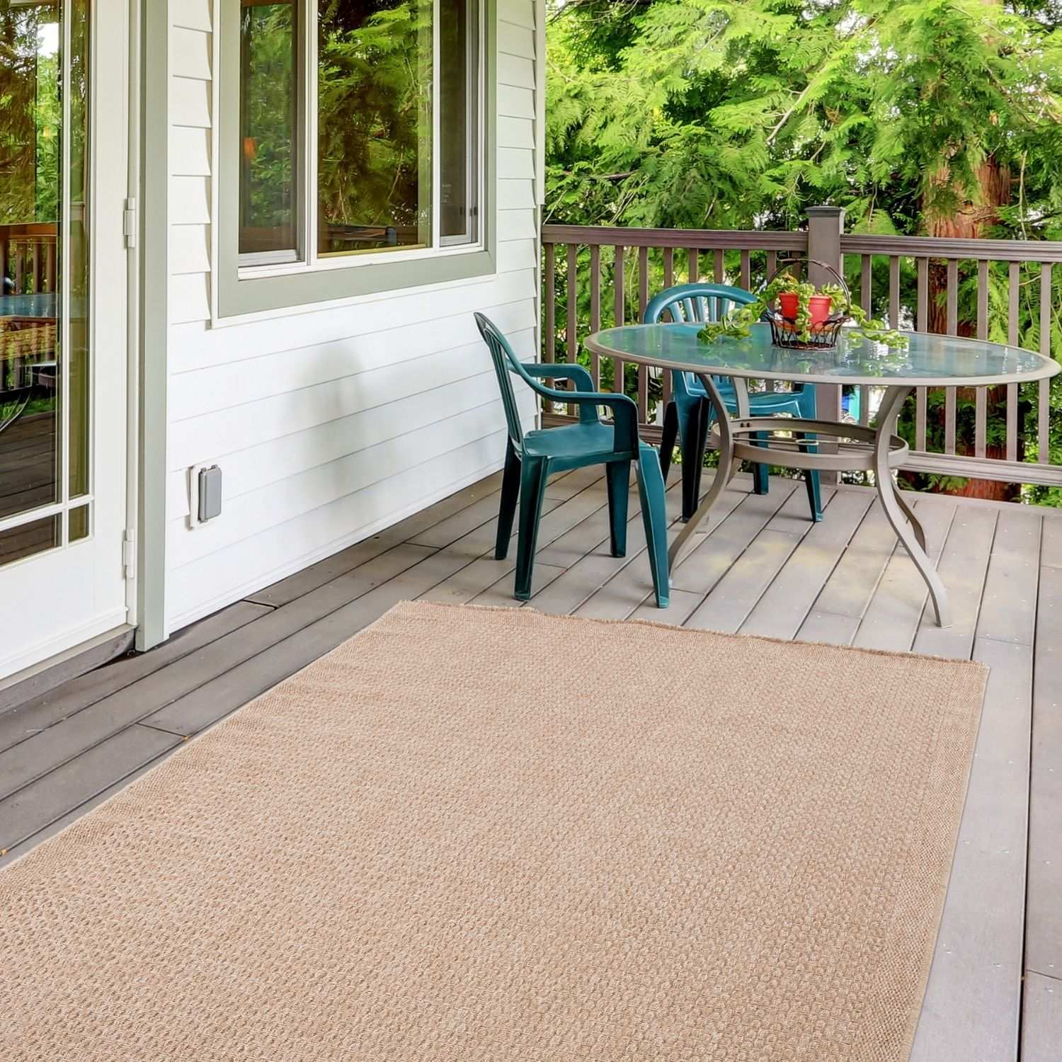 Nature Outdoor Rug Neutral | 5000N - Bargainia.com - 