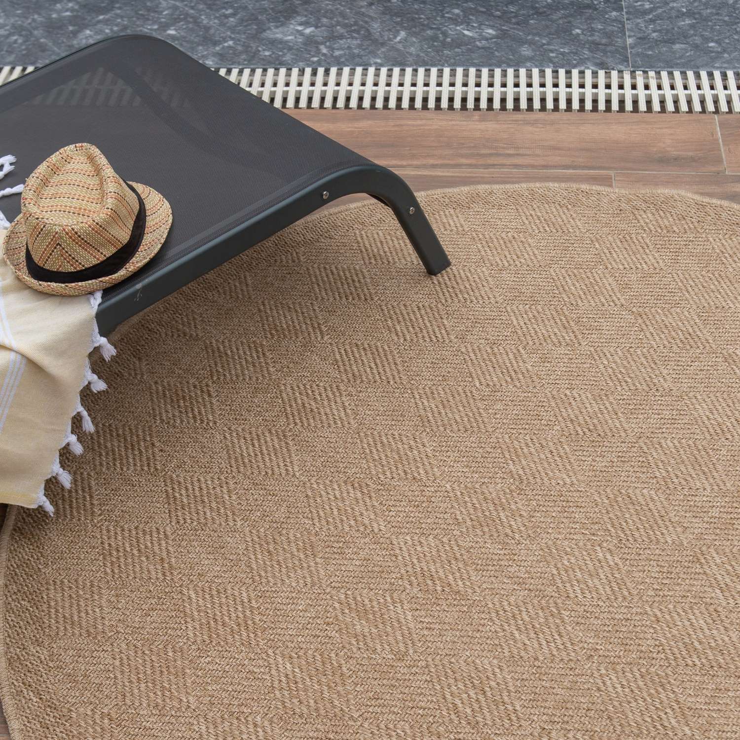 Nature Outdoor Rug Neutral | 5100N - Bargainia.com - 