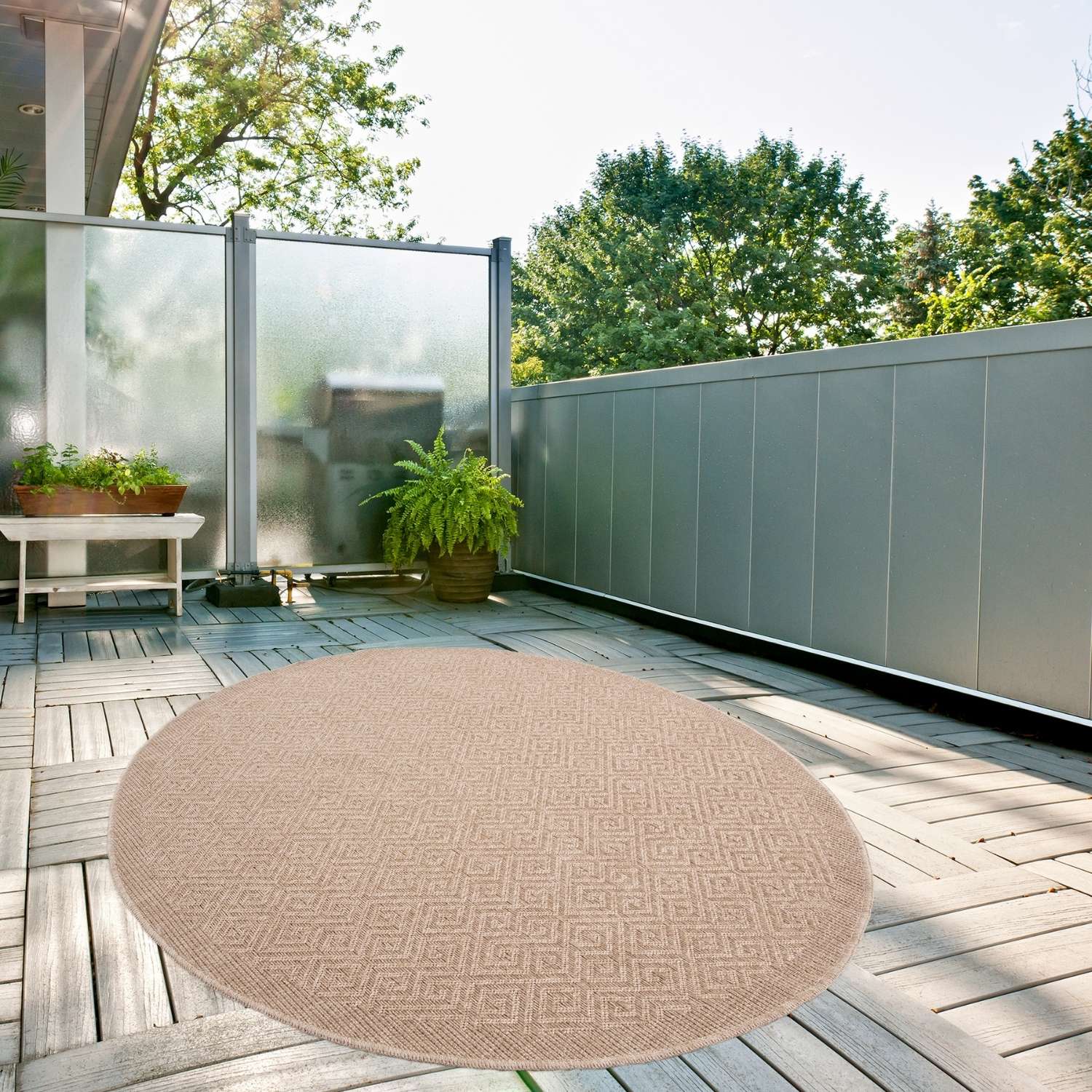 Nature Outdoor Rug Neutral | 5100N - Bargainia.com - 5056584507683 - 3386