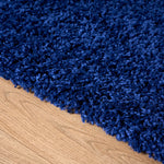 Navy Blue Thick Shaggy Rug - California - Bargainia.com - 