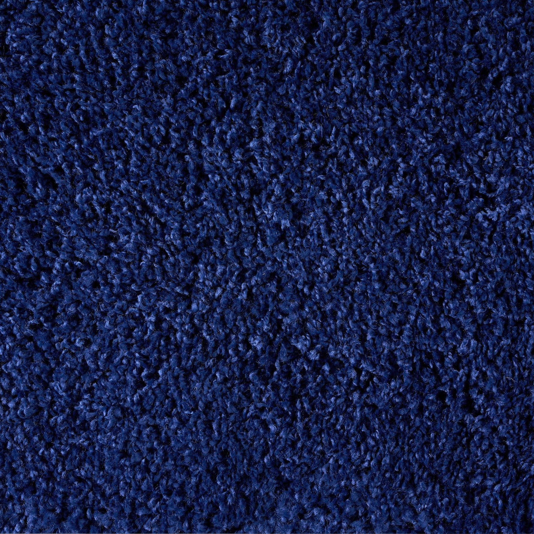 Navy Blue Thick Shaggy Rug - California - Bargainia.com - 