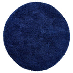 Navy Blue Thick Shaggy Rug - California - Bargainia.com - 
